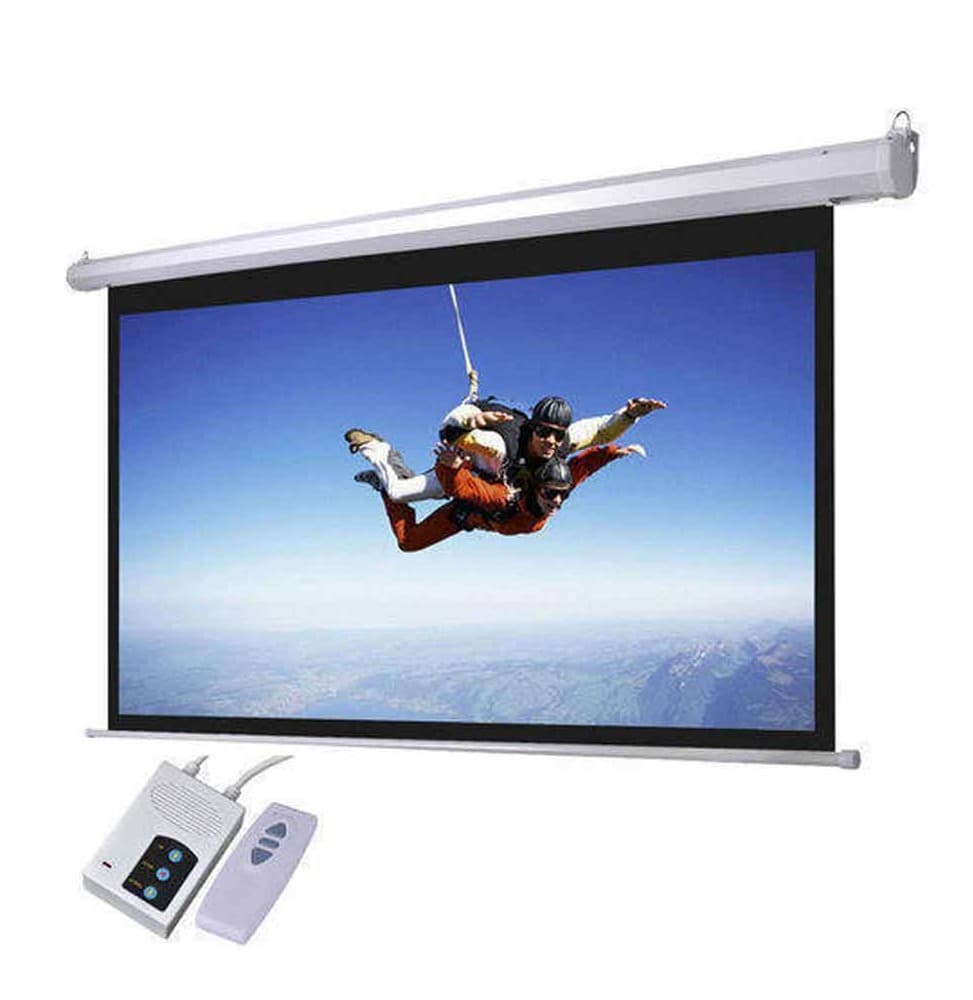Electric Projector Screen With Remote Control  299*168/ 3m