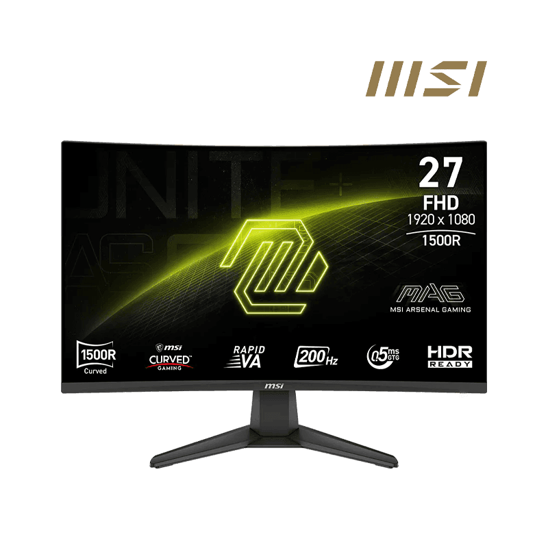 MSI MAG 276CF E20 | 27" FHD Rapid VA | 200Hz