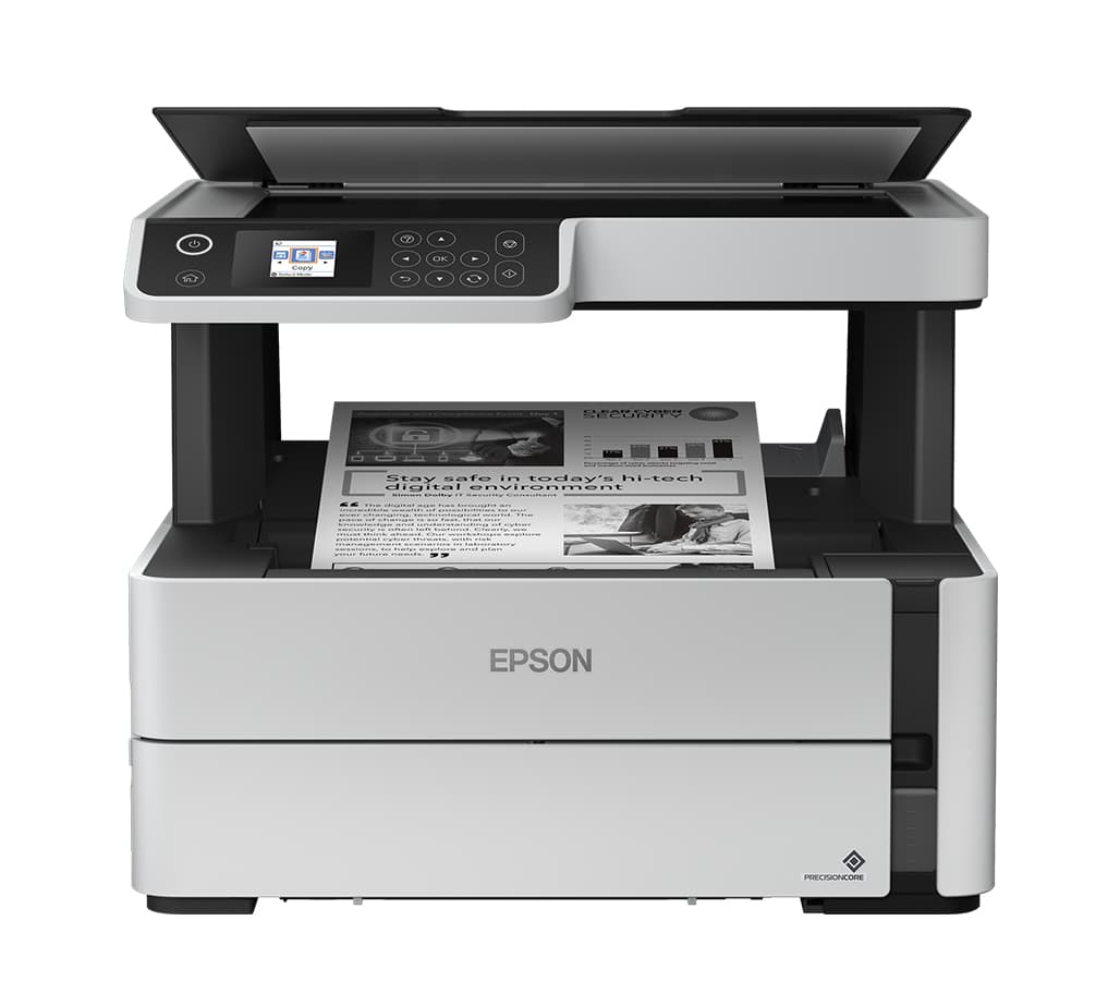 Epson EcoTank M2140 Monochrome A4 Auto Duplex Ink Tank (Print/ Scan/ Copy)