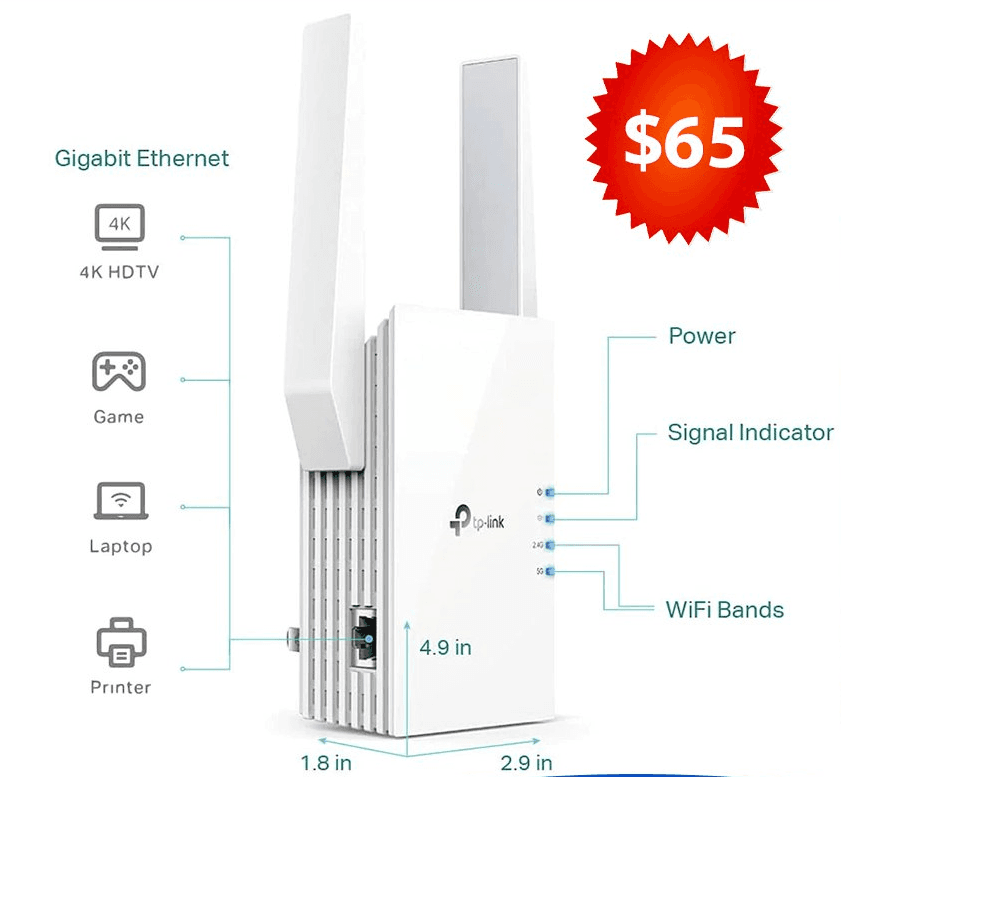 WI-FI 6 Range Extender