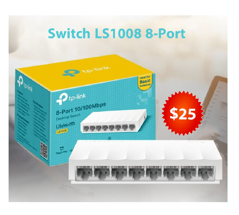 Tp-link Switch LS1008 8-Port